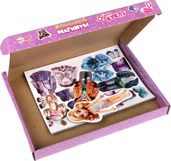 Изображение товара Развивающая игра Умные игры Одень куклу / 4660254421530