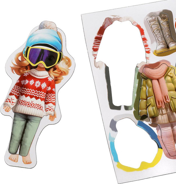 Изображение товара Развивающая игра Умные игры Одень куклу / 4660254421530