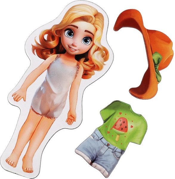 Изображение товара Развивающая игра Умные игры Одень куклу / 4660254421530