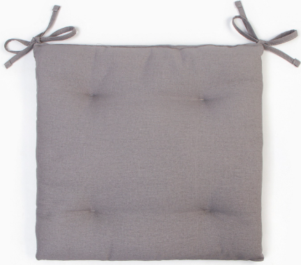 Изображение товара Подушка на стул Этель 9631130 (42x42, серый)