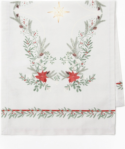 Изображение товара Дорожка на стол Этель Елочные ветви 30x70 / 10658917