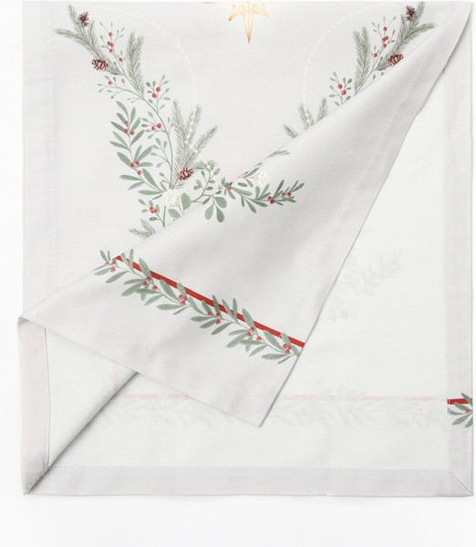 Изображение товара Дорожка на стол Этель Елочные ветви 30x70 / 10658917
