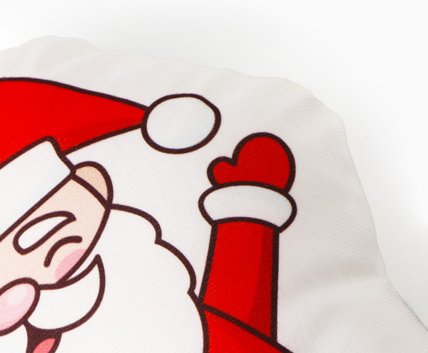 Изображение товара Подушка декоративная Этель Веселый Санта / 10454196 (24x33, велюр)