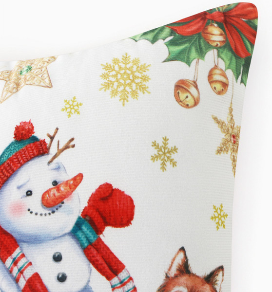 Изображение товара Подушка декоративная Этель С Новым Годом / 10454189 (40x40, велюр)