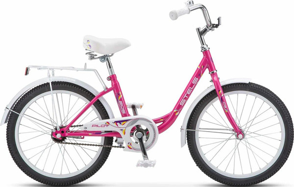 Изображение товара Детский велосипед STELS Pilot 205 C (12, розовый, разобранный, в коробке)