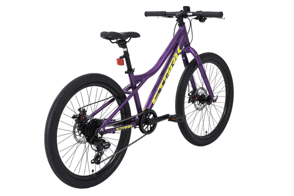 Изображение товара Велосипед STARK Slash 24.1 D 2025 (фиолетовый матовый/кислотно-желтый)