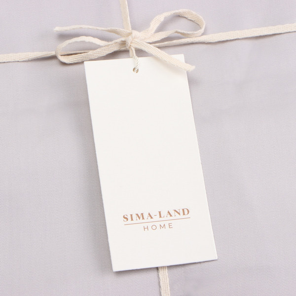 Изображение товара Простыня Sima-Land Home Tencel 235x240 / 10285348 (светло-серый)