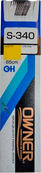 Изображение товара Набор поводков рыболовных Owner S-340 №4 (8шт)