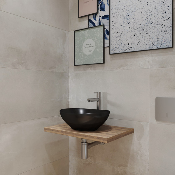 Изображение товара Умывальник Lauter 21652-A (41х34, черный)