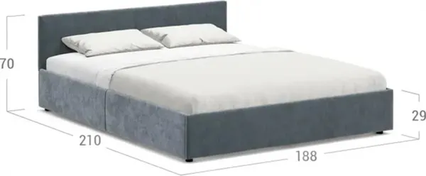 Изображение товара Двуспальная кровать Moon Family 1250 / MF009862