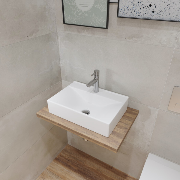 Изображение товара Умывальник Lauter 21887B (45x31, белый)