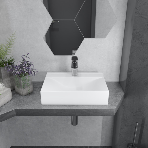 Изображение товара Умывальник Lauter 21887B (45x31, белый)