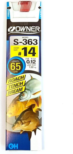 Изображение товара Набор поводков рыболовных Owner S-363 №14 (10шт)