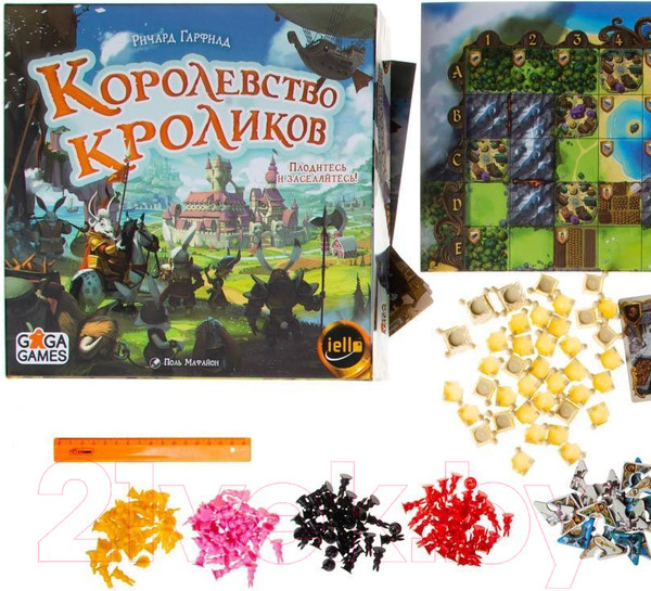 Изображение товара Настольная игра GaGa Королевство кроликов / GG131
