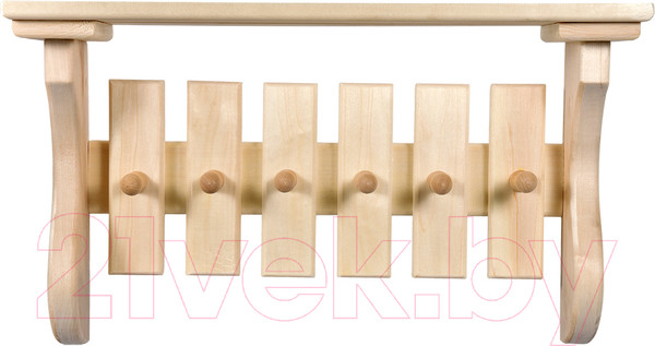 Изображение товара Вешалка-полка для бани Банные Штучки 32412