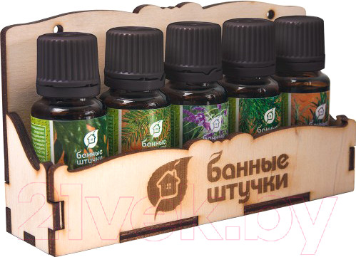Изображение товара Набор эфирных масел Банные Штучки Легкое дыхание / 33400