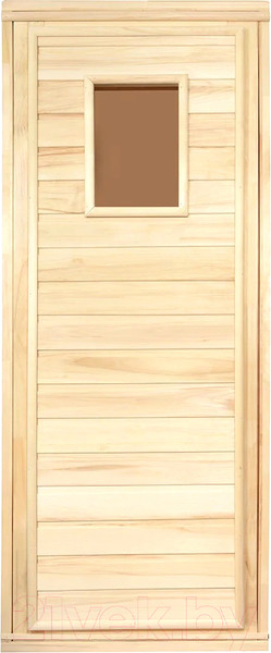 Изображение товара Деревянная дверь для бани Банные Штучки 34021