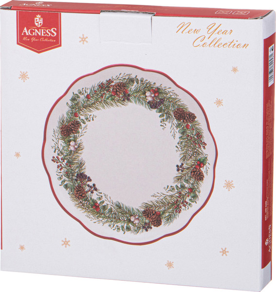 Изображение товара Тарелка закусочная (десертная) Agness 358-2258