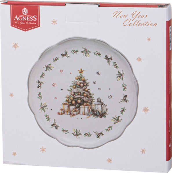 Изображение товара Тарелка закусочная (десертная) Agness 358-2265