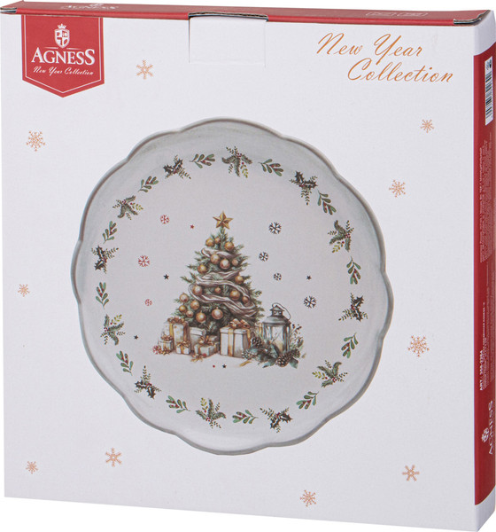 Изображение товара Тарелка столовая обеденная Agness 358-2264