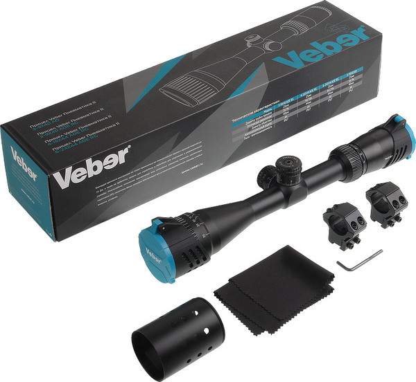 Изображение товара Оптический прицел Veber Пневматика II 3-9X40 AO