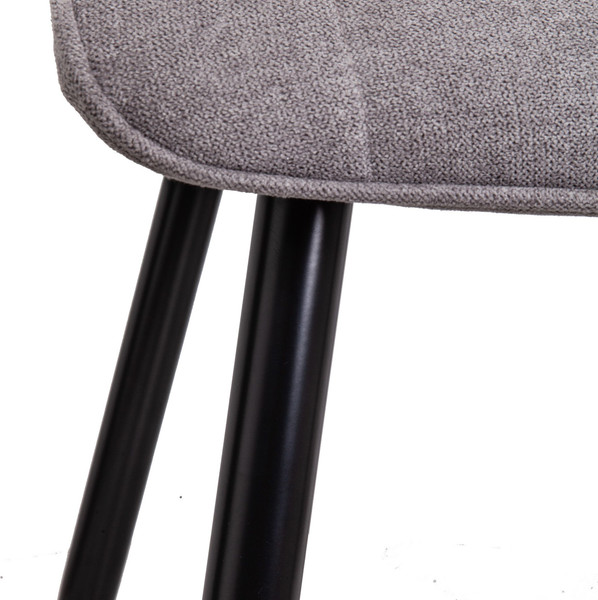 Изображение товара Стул AksHome Fred (светло-серый/черный)