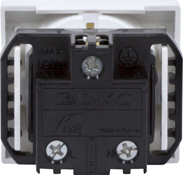 Изображение товара Розетка DKC Viva / 45005 (белый)