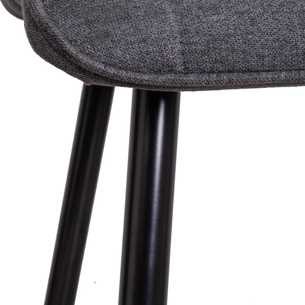 Изображение товара Стул AksHome Fred (темно-серый/черный)