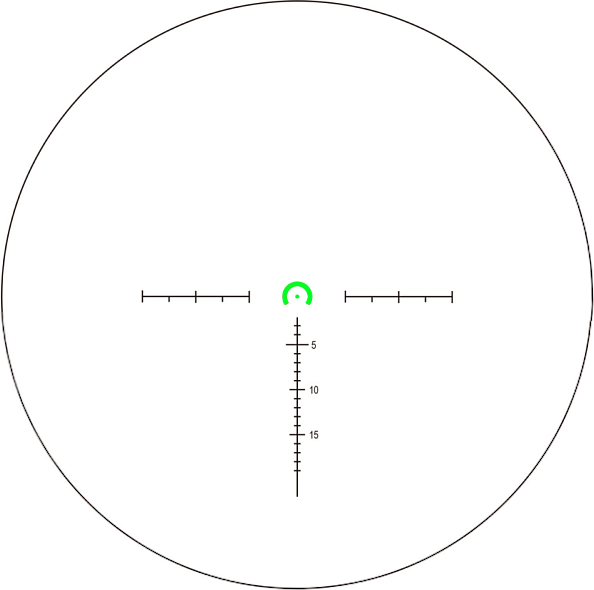 Изображение товара Оптический прицел Veber Black Russian 1-6x24 TSS RG