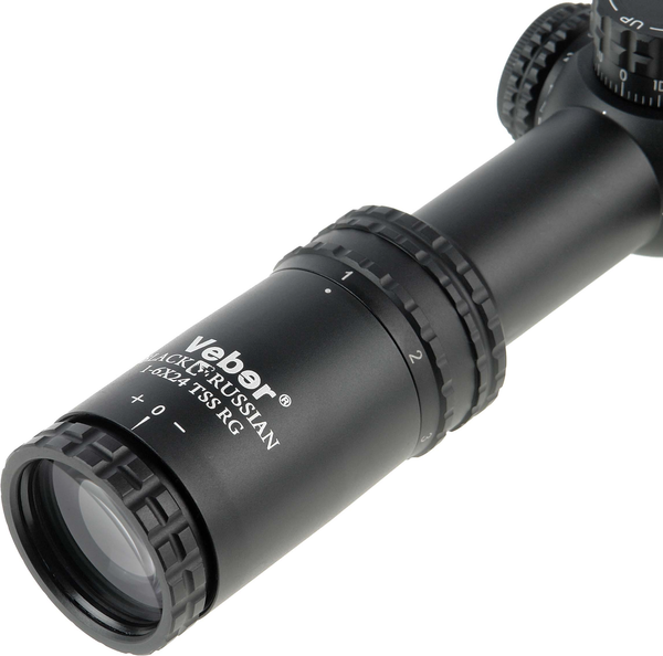 Изображение товара Оптический прицел Veber Black Russian 1-6x24 TSS RG