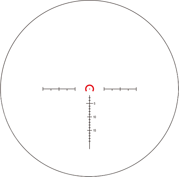 Изображение товара Оптический прицел Veber Black Russian 1-6x24 TSS RG