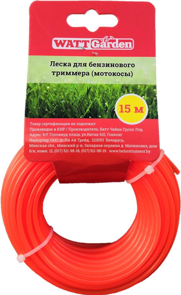 Изображение товара Леска для триммера Watt 2.7 / W27.15.4
