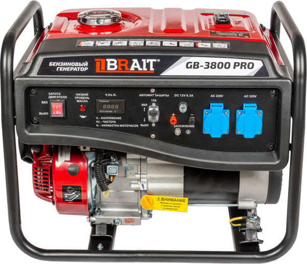 Изображение товара Бензиновый генератор Brait GB-3800 PRO