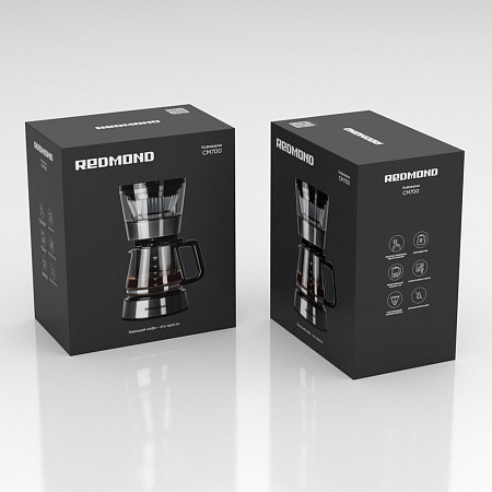 Изображение товара Капельная кофеварка Redmond CM700 (черный)
