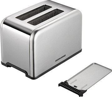 Изображение товара Тостер Redmond T902 (серый/металл)