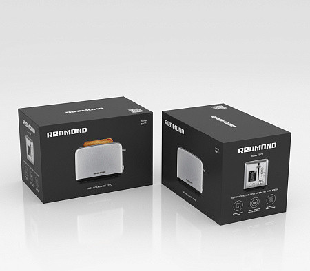 Изображение товара Тостер Redmond T902 (серый/металл)