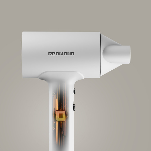 Изображение товара Профессиональный фен Redmond HD1702 (белый)