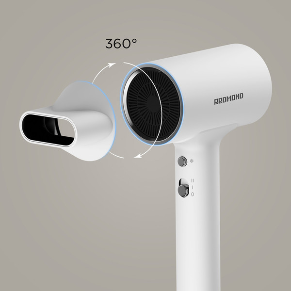 Изображение товара Профессиональный фен Redmond HD1702 (белый)
