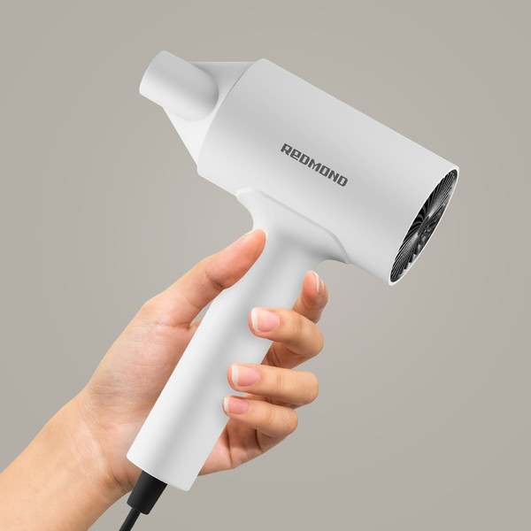 Изображение товара Профессиональный фен Redmond HD1702 (белый)