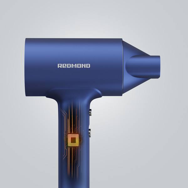 Изображение товара Профессиональный фен Redmond HD1702 (синий)