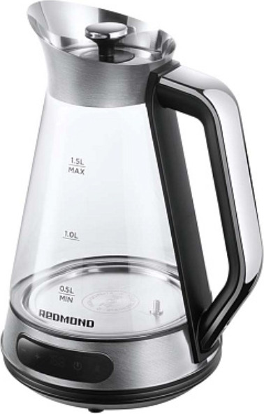 Изображение товара Электрочайник Redmond KG222 (стекло/сталь)