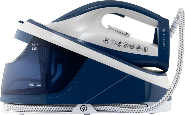 Изображение товара Утюг с парогенератором Galaxy Line GL 6172 (синий/белый)