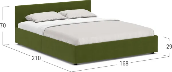Изображение товара Двуспальная кровать Moon Family 1250 / MF007977