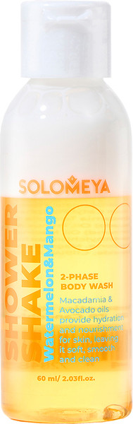 Изображение товара Гель для душа Solomeya Арбуз и Манго (60мл)