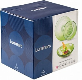 Изображение товара Набор тарелок Luminarc Луиз Шартрез / O0493 (18шт)