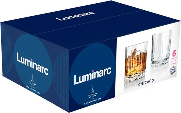 Изображение товара Набор стаканов Luminarc Чикаго / O0514 (6шт)