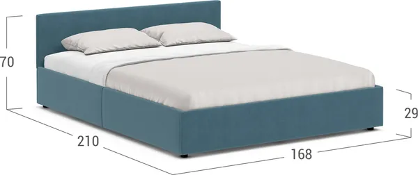 Изображение товара Двуспальная кровать Moon Family 1250 / MF005904