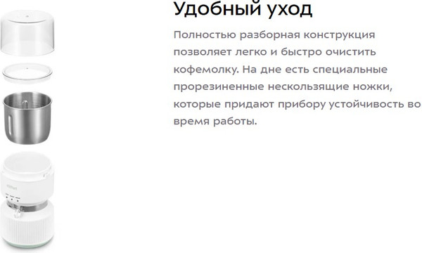 Изображение товара Кофемолка Kitfort КТ-7480