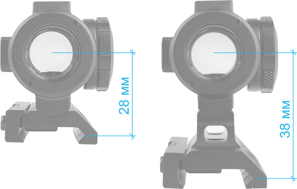 Изображение товара Коллиматорный прицел Veber Wolf Alfa RD1X20MRS Mini / 30858