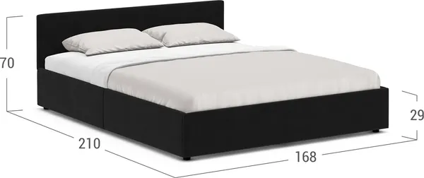 Изображение товара Двуспальная кровать Moon Family 1250 / MF008078